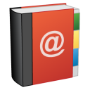 иконка адресная книга, address book, контакты, адреса