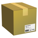 иконка картонная коробка, ящик, box