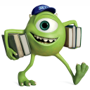 иконка корпорация монстров, монстр, mike