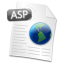 иконка asp, файл, формат, file