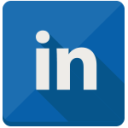 иконка linkedin, linked in