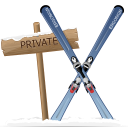 иконки указатель, приватность, лыжи, private