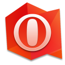 иконка опера, браузер, opera