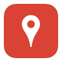 иконка google places, карта, карты, местоположение, маркер, metroui