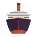 иконка корабль, судно, теплоход, ship