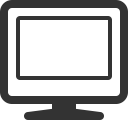 иконка монитор, дисплей, display