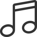 иконка музыка, нота, music